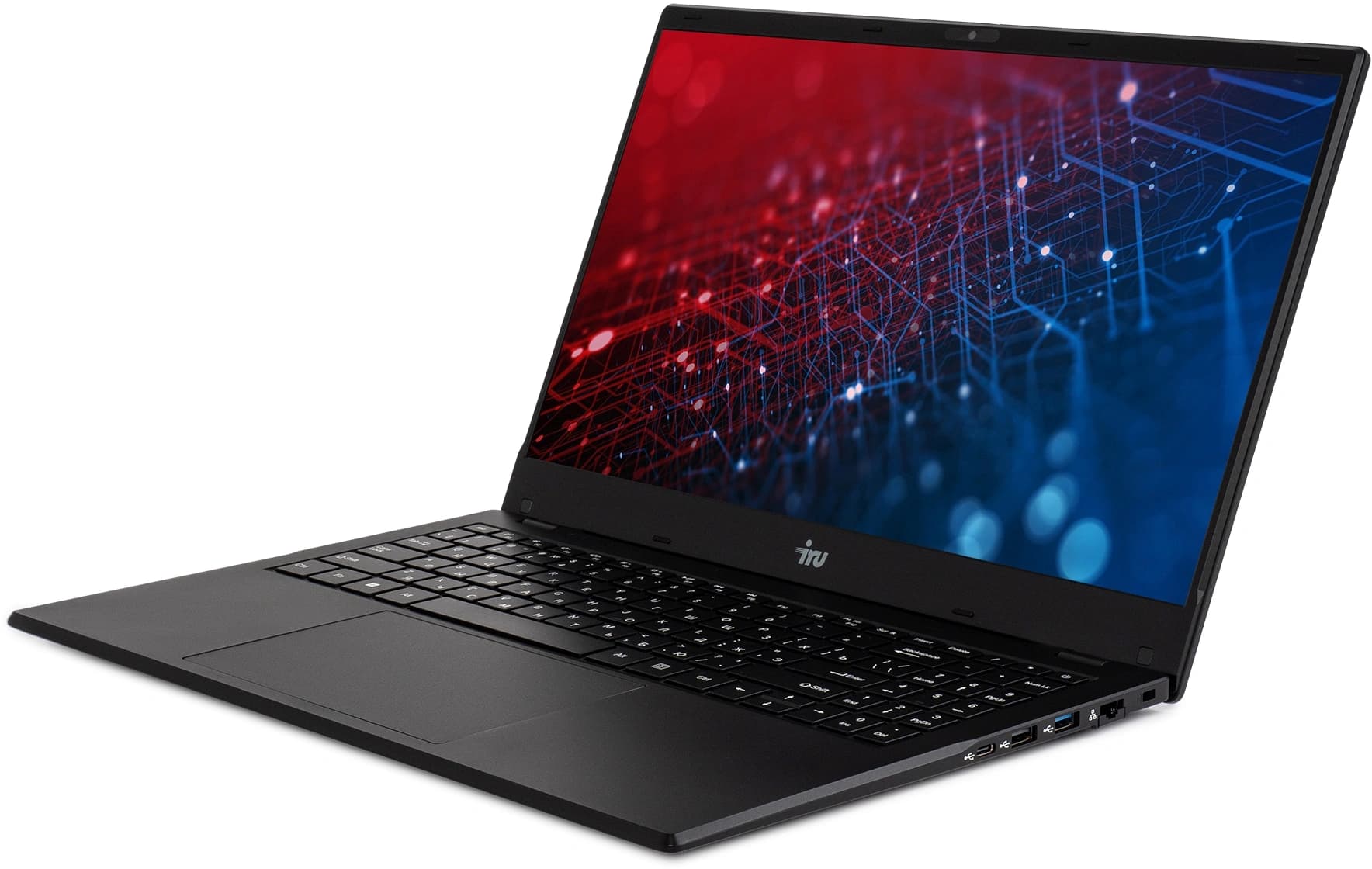 Ноутбук IRU Planio 15ING Celeron N4500 8Gb SSD256Gb Intel UHD Graphics 15.6" IPS FHD (1920x1080) Windows 11 Pro 64 black WiFi BT Cam 6000mAh (2140835) - фото 4