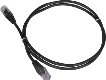 Патч-корд Lanmaster TWT-45-45-7.0-BK UTP RJ-45 вил.-вилка RJ-45 кат.5E 7м черный ПВХ - фото 2