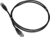 Патч-корд Lanmaster TWT-45-45-7.0-BK UTP RJ-45 вил.-вилка RJ-45 кат.5E 7м черный ПВХ - фото 3