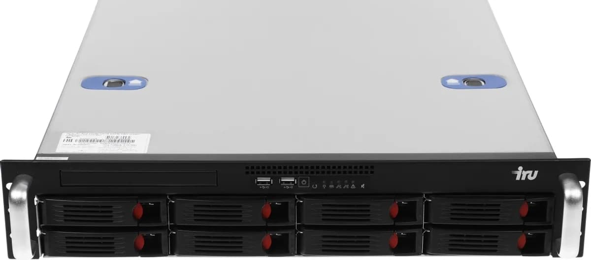 Сервер IRU Rock s2108e 1x6146 2x16Gb С621 AST2500 2xGigEth 1x800W w/o OS (2154481) - фото 1