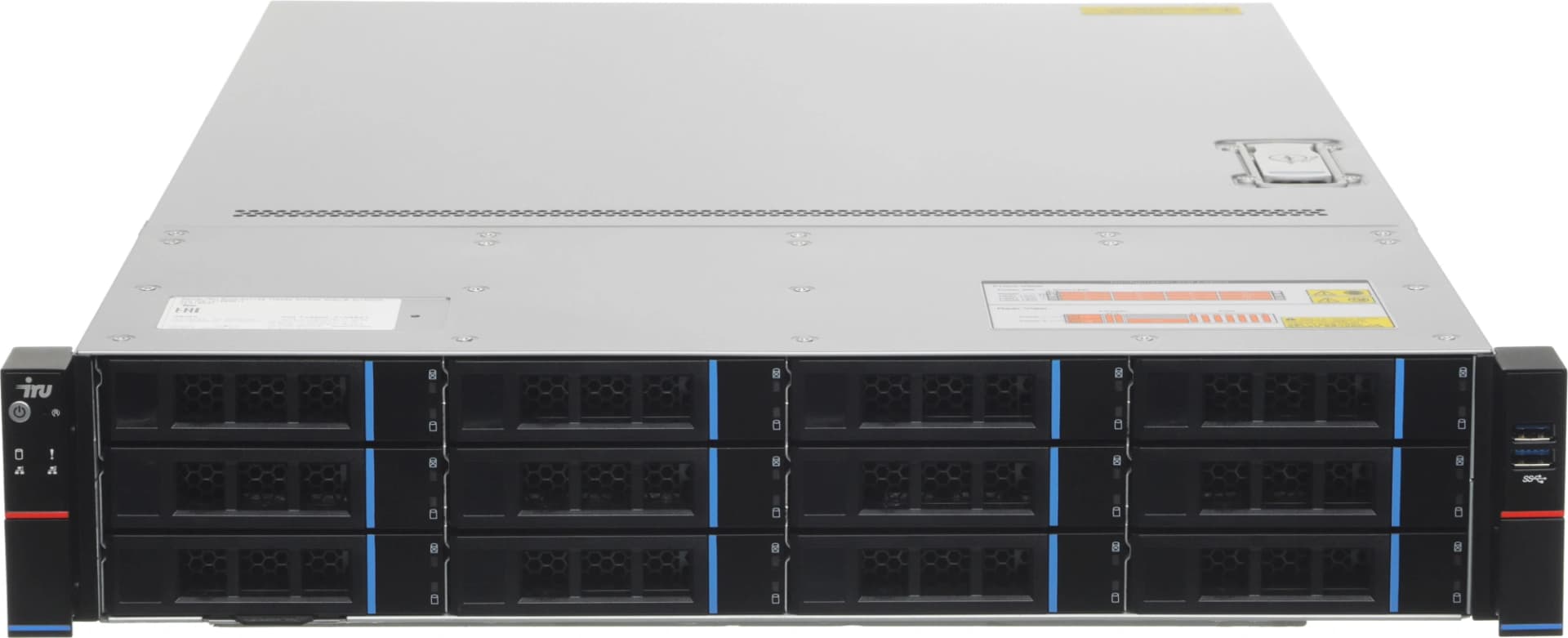 Сервер IRU Rock s2112a 1x9554 2x32Gb 9460-8i AST2600 2xGigEth 2x1600W w/o OS (2158641) - фото 4