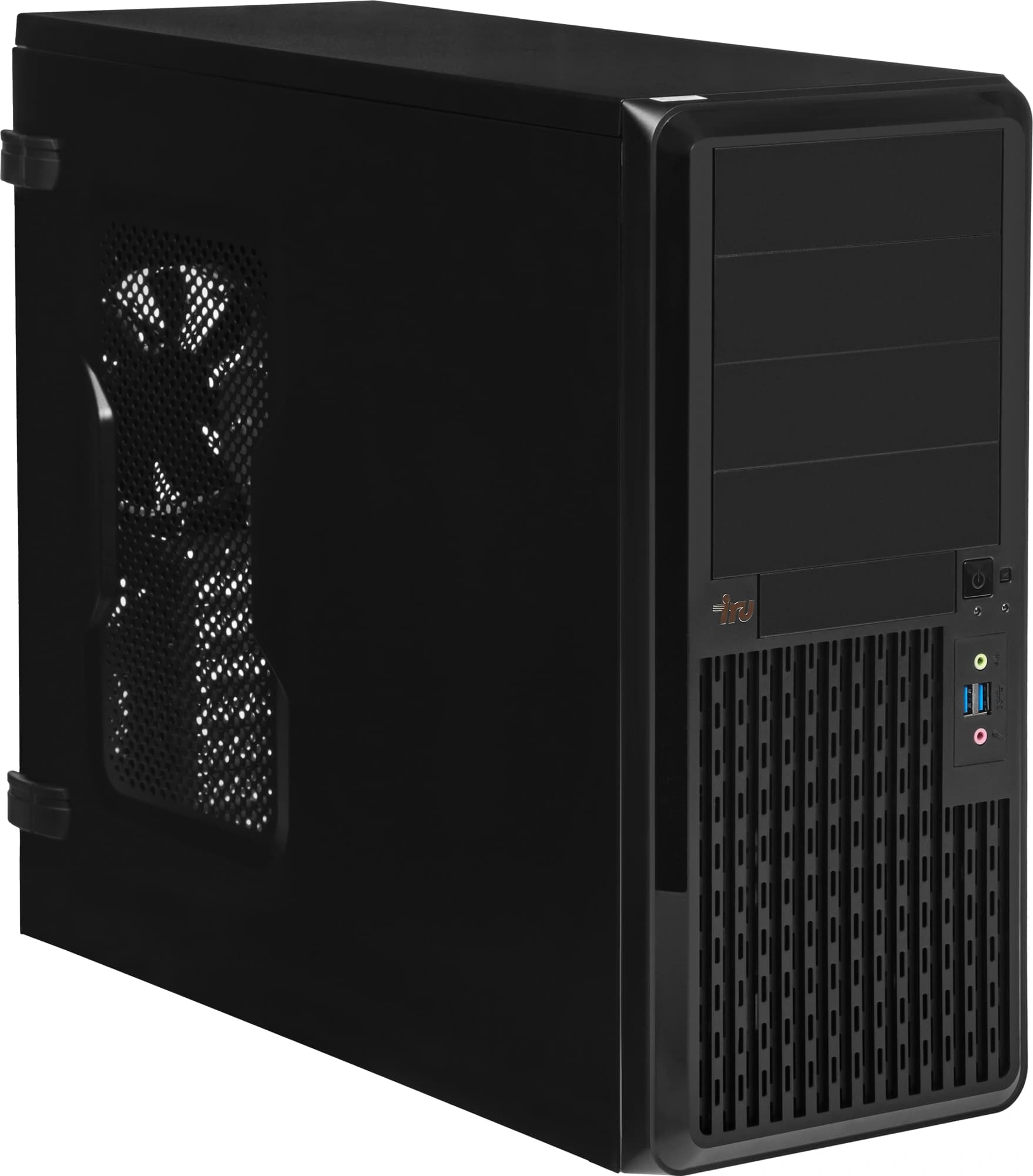 Сервер IRU Rock w9105p 1x4210 2x4Gb 1x500Gb SSD С621 AST2500 2xGigEth 1x550W w/o OS (2158730)