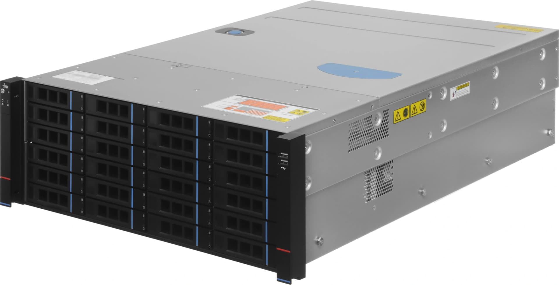 Сервер IRU Rock s4124p 1x6248 2x16Gb 1x500Gb M.2 SSD 9460-8i AST2500 2xGigEth 2x1600W w/o OS (2158976) - фото 1