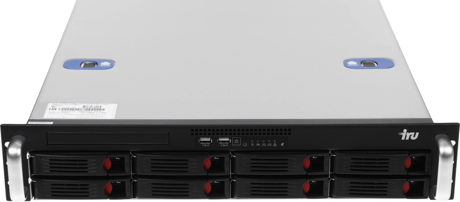 Сервер IRU Rock s2208e 2x4214R 2x16Gb С621 AST2500 2xGigEth 1x800W w/o OS (2179186) - фото 4
