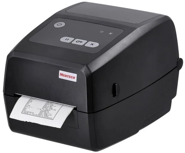 Термопринтер Mertech TLP4 (1025) 203dpi 152мм/с/USB/RS232/Eth для печ.этик. черный - фото 4