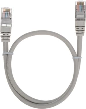 Патч-корд Rexant 02-0110-05 F/UTP RJ-45 вил.-вилка RJ-45 кат.5E 0.5м серый LSZH - фото 2