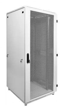 Шкаф коммутационный ЦМО (ШТК-М-42.8.8-4ААА) напольный 42U 800x800мм пер.дв.перфор. задн.дв.стал.лист 2 бок.пан. 1010кг белый 655мм 123.1кг 180град. 2030мм - фото 2
