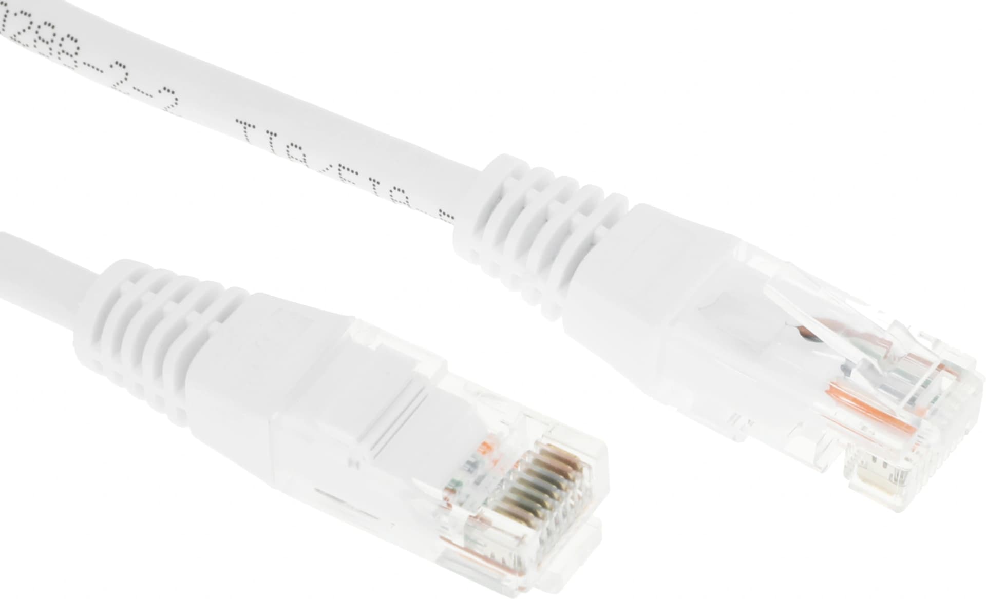 Патч-корд Lanmaster TWT-45-45-0.5-WH UTP RJ-45 вил.-вилка RJ-45 кат.5E 0.5м белый ПВХ (уп.:1шт) - фото 3