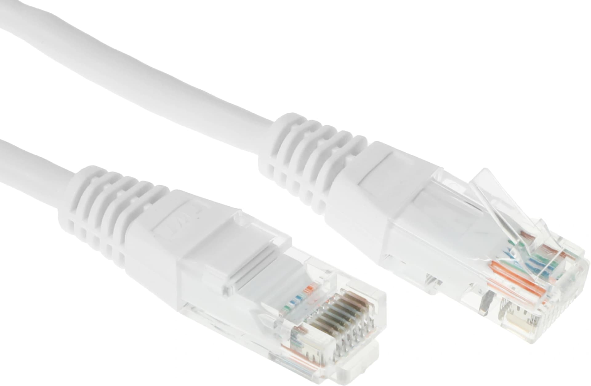 Патч-корд Lanmaster TWT-45-45-2.0-WH UTP RJ-45 вил.-вилка RJ-45 кат.5E 2м белый ПВХ (уп.:1шт) - фото 3