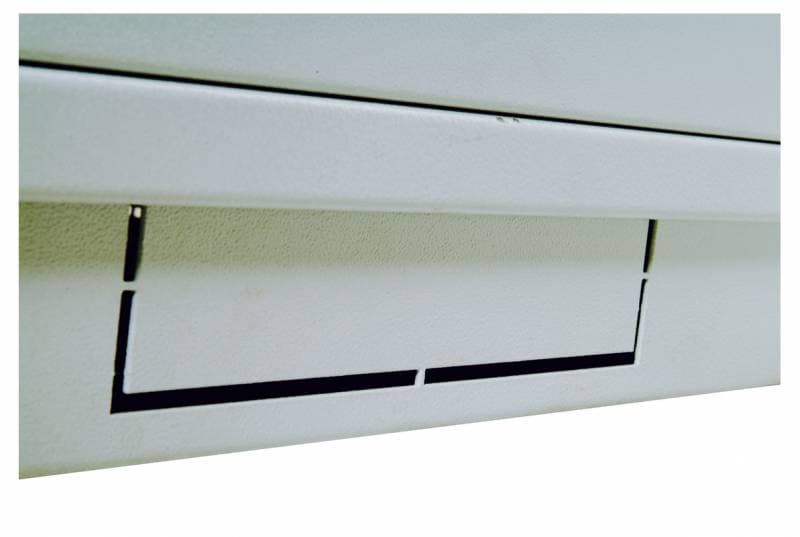 Шкаф серверный ЦМО (ШТК-М-42.8.10-3ААА) напольный 42U 800x1000мм пер.дв.металл задн.дв.стал.лист 2 бок.пан. 500кг серый 655мм 103.5кг 180град. 2030мм - фото 3