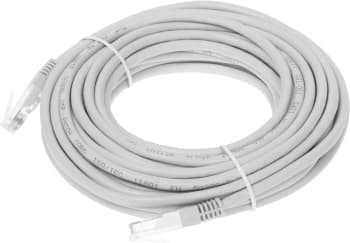 Патч-корд Lanmaster TWT-45-45-10-GY UTP RJ-45 вил.-вилка RJ-45 кат.5E 10м серый ПВХ (уп.:1шт) - фото 5