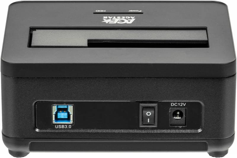 Док-станция для HDD AgeStar 3UBT7 SATA III USB3.0 пластик/алюминий черный 1 - фото 4