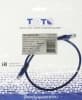 Патч-корд Lanmaster TWT-45-45-0.5-BL UTP RJ-45 вил.-вилка RJ-45 кат.5E 0.5м синий ПВХ (уп.:1шт) - фото 3