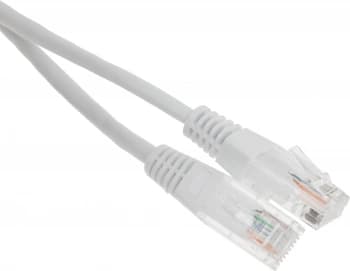 Патч-корд Lanmaster TWT-45-45-1.0-WH UTP RJ-45 вил.-вилка RJ-45 кат.5E 1м белый ПВХ (уп.:1шт) - фото 2
