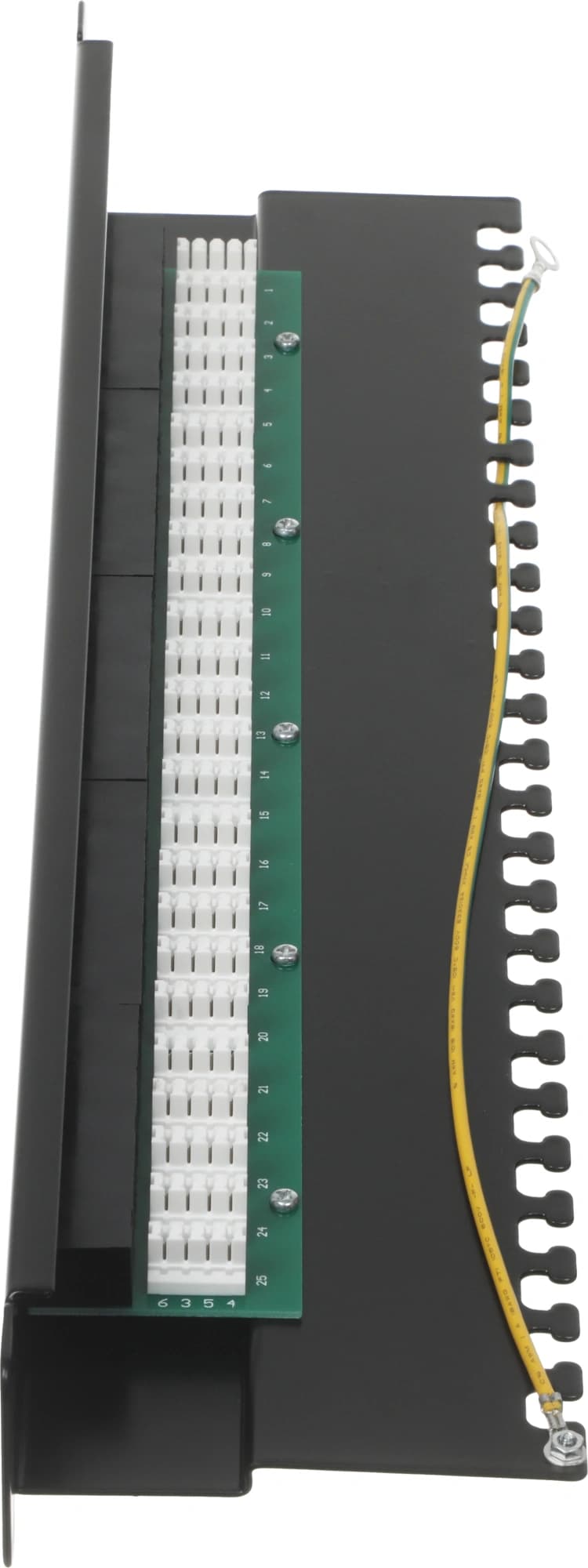 Патч-панель Lanmaster TWT-PP25TEL45 19" 1U 25xRJ-12 UTP - фото 3