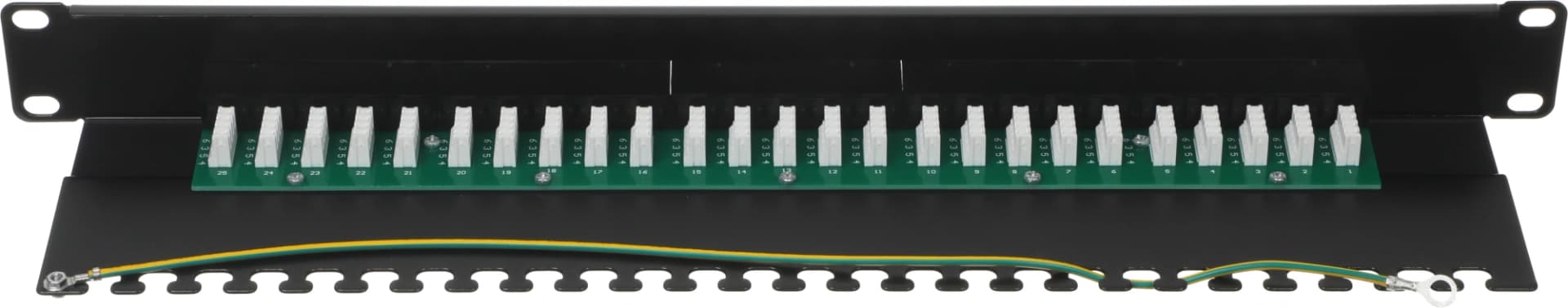 Патч-панель Lanmaster TWT-PP25TEL45 19" 1U 25xRJ-12 UTP - фото 5