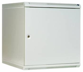 Шкаф коммутационный ЦМО (ШРН-12.650.1) настенный 12U 600x650мм пер.дв.металл несъемн.бок.пан. 100кг серый 605мм 23.1кг 180град. 632мм - фото 2