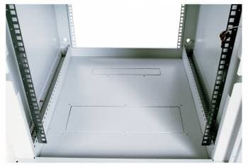 Шкаф коммутационный ЦМО (ШРН-12.650.1) настенный 12U 600x650мм пер.дв.металл несъемн.бок.пан. 100кг серый 605мм 23.1кг 180град. 632мм - фото 5