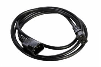 Шнур питания Rem R-10-Cord-C13-C14-1.8 C13-С14 проводник.:3x1мм2 1.8м 220В 10А (упак.:1шт) черный - фото 2