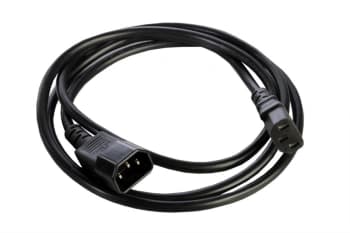 Шнур питания Rem R-10-Cord-C13-C14-3 C13-С14 проводник.:3x1мм2 3м 220В 10А (упак.:1шт) черный - фото 2