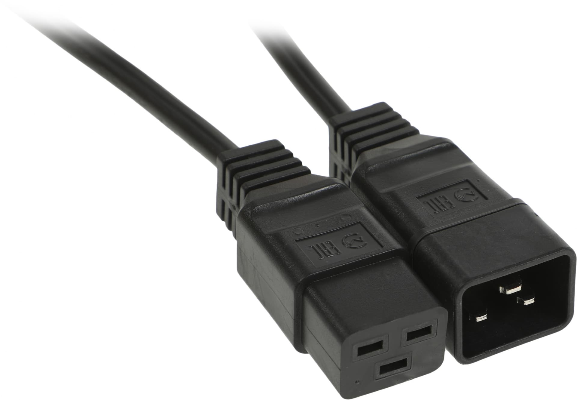 Шнур питания Rem R-16-Cord-C19-C20-1.8 C19-C20 проводник.:3x1.5мм2 1.8м 220В 16А (упак.:1шт) черный - фото 2
