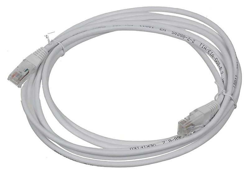 Патч-корд Lanmaster TWT-45-45-3.0/S-GY FTP RJ-45 вил.-вилка RJ-45 кат.5E 3м серый ПВХ (уп.:1шт) - фото 1