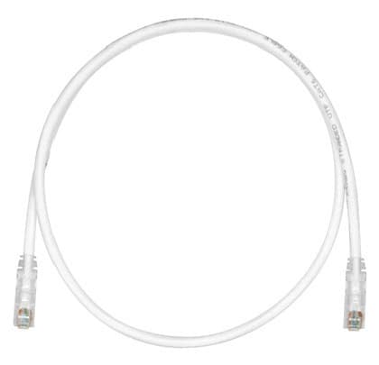 Патч-корд Panduit UTPSP5MY U/UTP RJ-45 вил.-вилка RJ-45 кат.6 5м белый ПВХ - фото 1