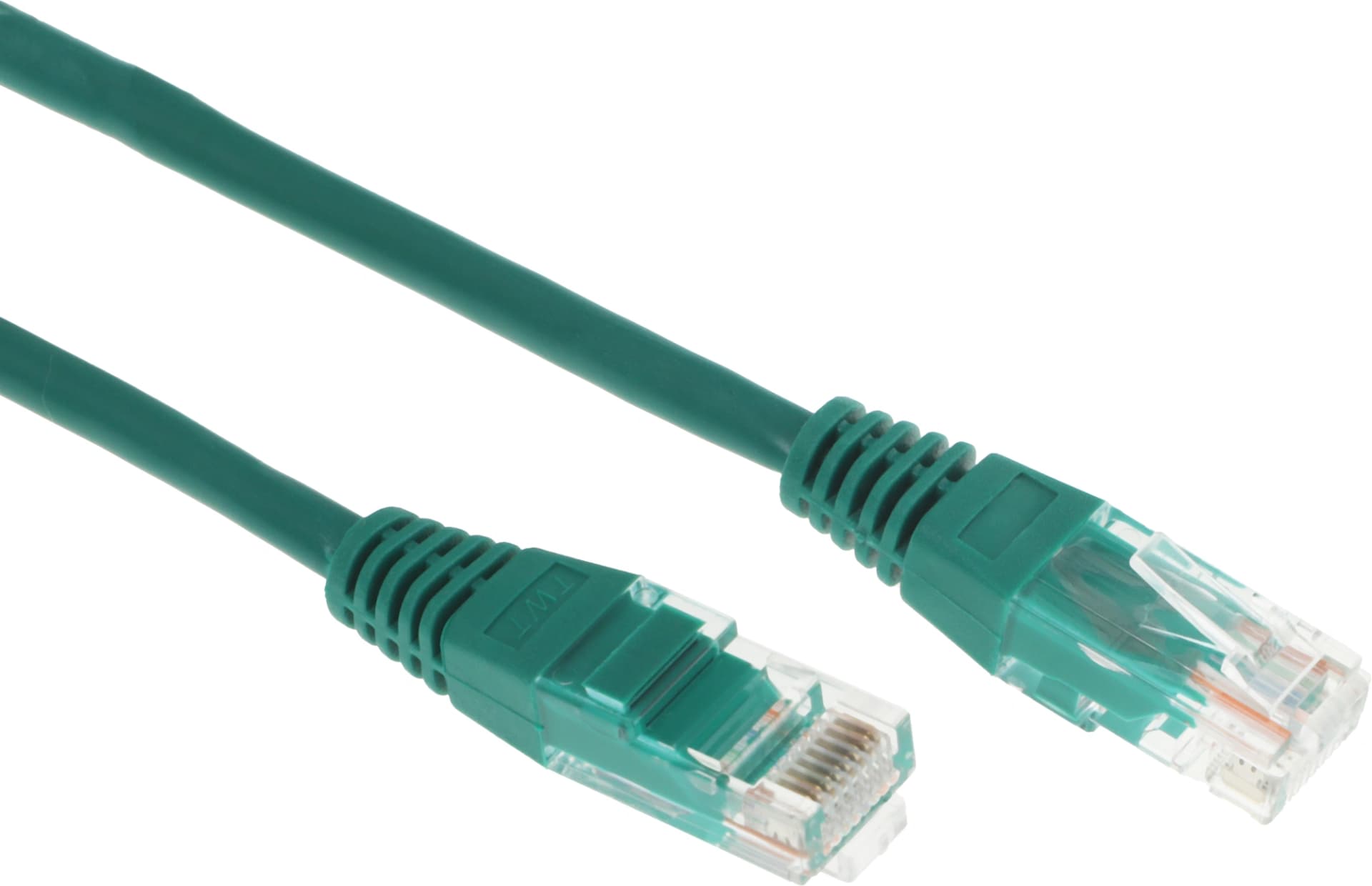 Патч-корд Lanmaster UTP TWT-45-45-3.0-GN UTP RJ-45 вил.-вилка RJ-45 кат.5E 3м зеленый ПВХ (уп.:1шт) - фото 3