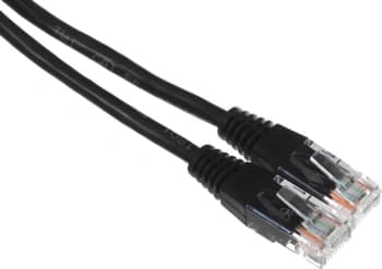 Патч-корд Lanmaster TWT-45-45-1.0-BK UTP RJ-45 вил.-вилка RJ-45 кат.5E 1м черный ПВХ (уп.:1шт) - фото 5