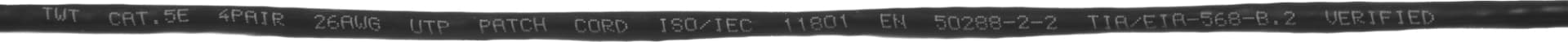 Патч-корд Lanmaster TWT-45-45-2.0-BK UTP RJ-45 вил.-вилка RJ-45 кат.5E 2м черный ПВХ (уп.:1шт) - фото 4